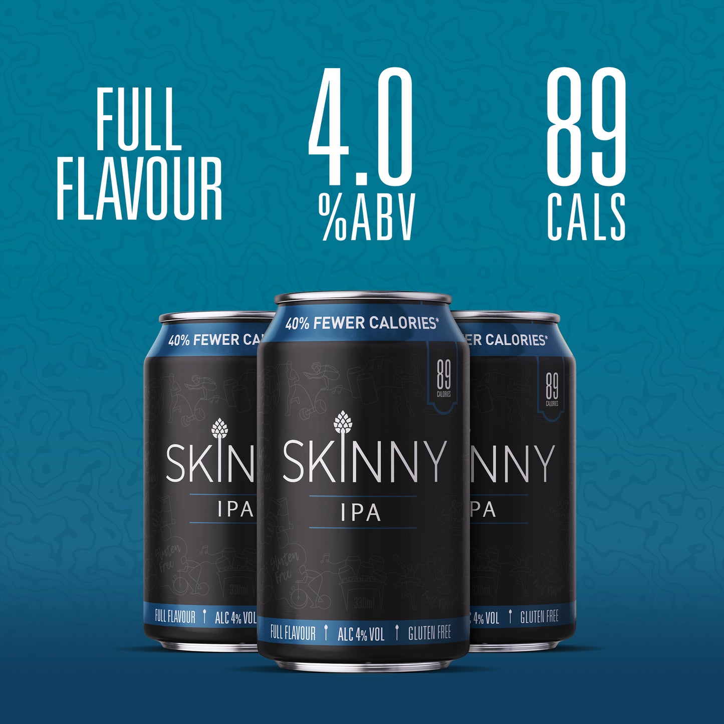 SKINNY IPA CANS