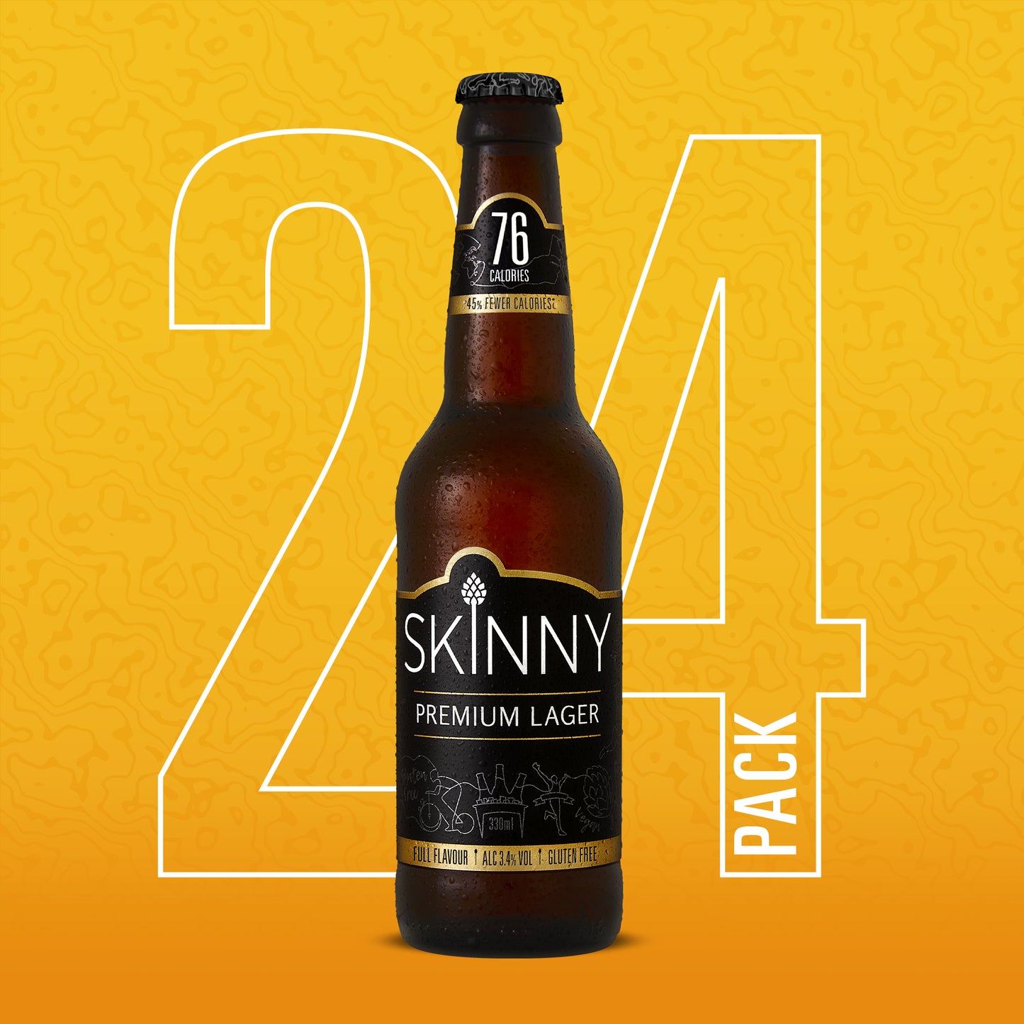SKINNY LAGER BOTTLES