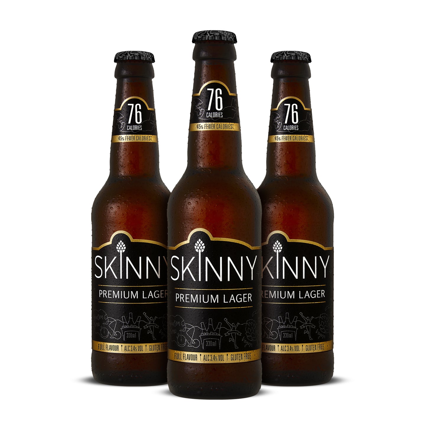 SKINNY LAGER BOTTLES