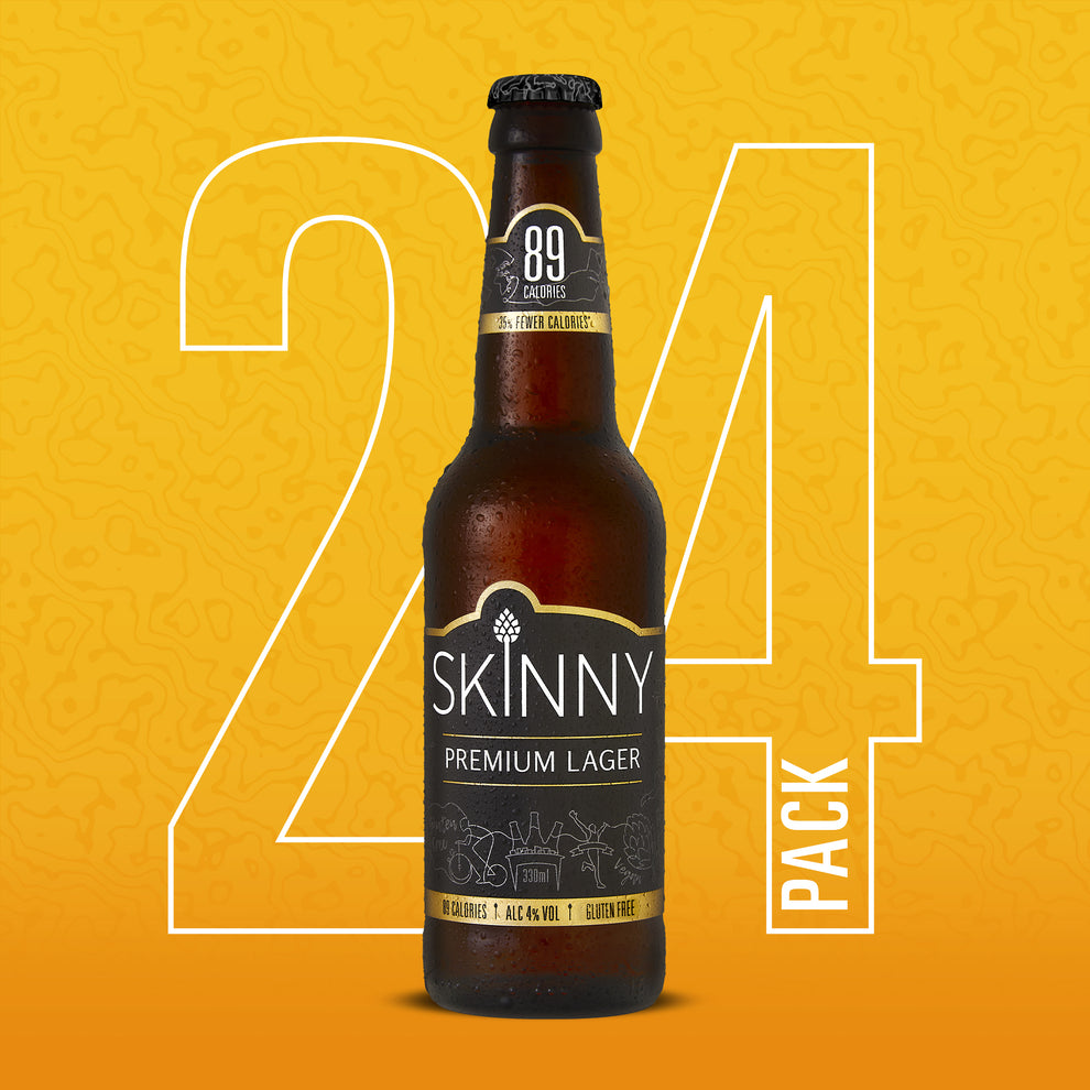 Bottled Lager - 24 Pack Skinny Lager Bottles | SkinnyBrands