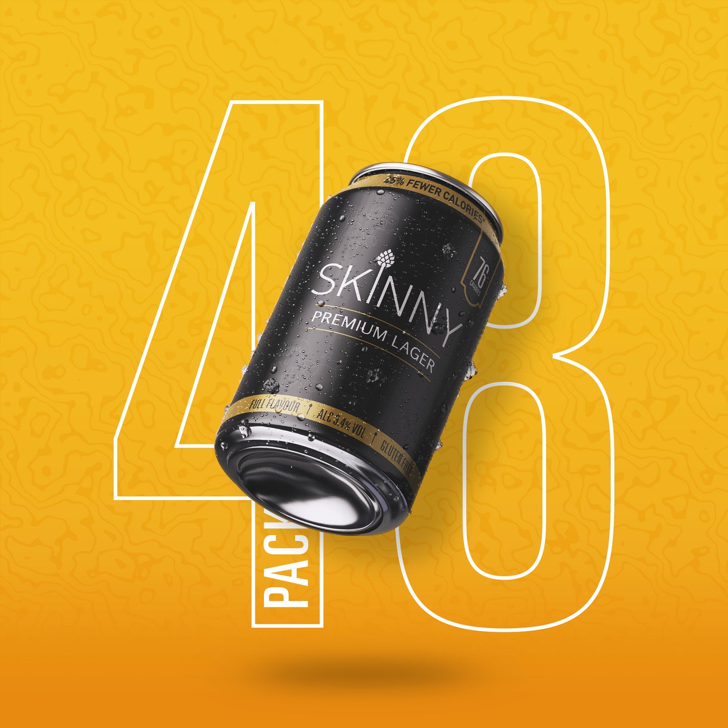 SKINNY LAGER CANS