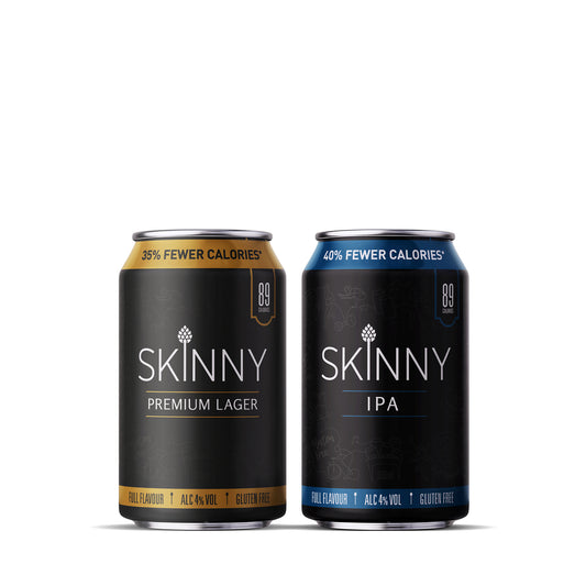 SKINNY LAGER & IPA MIX - 48 CANS